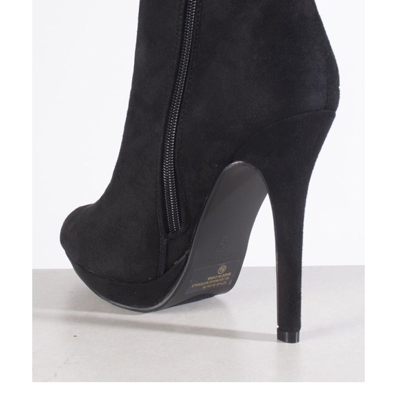 🚫SOLD🚫🆕NEW BOOTIES RHINESTONE ACCENTS SZ 9 - Picture 4 of 4